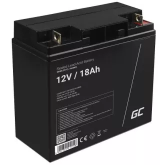 Green Cell AGM VRLA 12V 18Ah wartungsfreie Batterie für Rasenmäher, Motorroller, Boot, Rollstuhl Green Cell AGM VRLA 12V 18Ah wartungsfreie Batterie für Rasenmäher, Motorroller, Boot, Rollstuhl