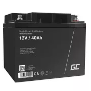 Green Cell AGM VRLA 12V 40Ah wartungsfreie Batterie für Rasenmäher, Scooter, Boot, Rollstuhl