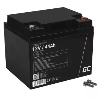 Green Cell AGM VRLA 12V 44Ah wartungsfreie Batterie für Rasenmäher, Scooter, Boot, Rollstuhl Green Cell AGM VRLA 12V 44Ah wartungsfreie Batterie für Rasenmäher, Scooter, Boot, Rollstuhl