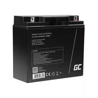 Green Cell AGM VRLA 12V 22Ah wartungsfreie Batterie für Boote, Scooter, Spielzeug, Rollstühle Green Cell AGM VRLA 12V 22Ah wartungsfreie Batterie für Boote, Scooter, Spielzeug, Rollstühle