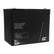 Green Cell AGM VRLA 12 V, 80 Ah, wartungsfreie Batterie für Boote, Motorroller, Wohnmobile, Rollstühle und Rasenmäher