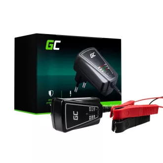 Green Cell Batterieladegerät für AGM-, Gel- und Bleibatterien 6V / 12V (1A)