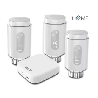 iGET HOME TS10 Premium Kit (3x TS10 Thermostat Heizkörperventil   1x GW1 Gateway)