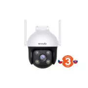 Tenda RH7-WCA - Drahtlose drehbare 4MP IP Kamera für den Außenbereich, RJ45, Nacht IR   LED Licht, Ton
