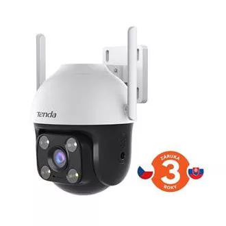 Tenda RH7-WCA - Drahtlose drehbare 4MP IP Kamera für den Außenbereich, RJ45, Nacht IR   LED Licht, Ton