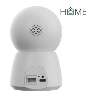 iGET HOME Camera CS4 Weiß - Kabellose 2K-Innenkamera, automatische Verfolgung, LAN-Anschluss, Ton