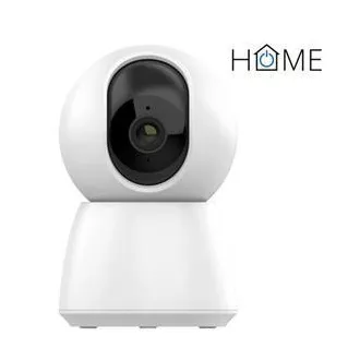 iGET HOME Camera CS4 Weiß - Kabellose 2K-Innenkamera, automatische Verfolgung, LAN-Anschluss, Ton
