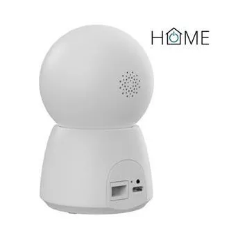 iGET HOME Camera CS4 Weiß - Kabellose 2K-Innenkamera, automatische Verfolgung, LAN-Anschluss, Ton