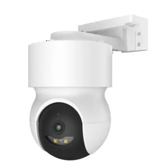 iGET HOME Camera CS8 Weiß - Kabellose 2K-Außenkamera, automatische Verfolgung, IP65-Schutz, Ton