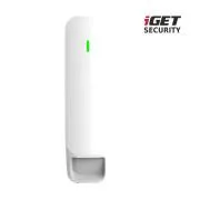 iGET SECURITY MP31 – Drahtloser PIR-Bewegungsmelder in Vorhangform für die Alarmanlage iGET SECURITY M6, Batterielebensdauer bis zu 5 Jahren