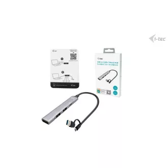 I-Tec USB-A/USB-C Metall-HUB 1x USB-C 3.1   3x USB 2.0