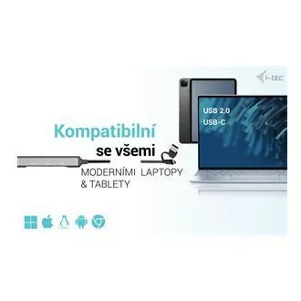 I-Tec USB-A/USB-C Metall-HUB 1x USB-C 3.1   3x USB 2.0