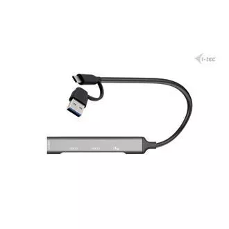 I-Tec USB-A/USB-C Metall-HUB 1x USB-C 3.1   3x USB 2.0
