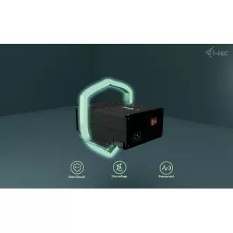 I-tec USB-C/USB-A Metall Lade Daten HUB, 15W pro Anschluss, 10x USB-C, 180W