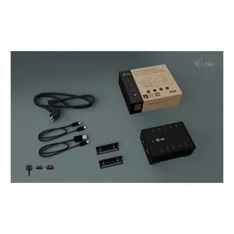 I-tec USB-C/USB-A Metall Lade Daten HUB, 15W pro Anschluss, 10x USB-C, 180W