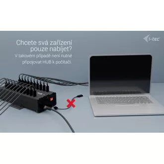 I-tec USB-C/USB-A Metall Lade Daten HUB, 15W pro Anschluss, 20x USB-C, 360W I-tec USB-C/USB-A Metall Lade Daten HUB, 15W pro Anschluss, 20x USB-C, 360W