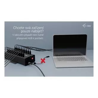 I-tec USB-C/USB-A Metall Lade Daten HUB, 15W pro Anschluss, 20x USB-C, 360W I-tec USB-C/USB-A Metall Lade Daten HUB, 15W pro Anschluss, 20x USB-C, 360W