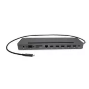 I-tec USB-C Metall Ergonomische 4K 3x Display Docking Station mit Power Delivery 85W   i-tec Universal Ladegerät 100W (Bundle)