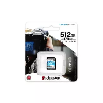 KINGSTON 1TB SDXC Canvas Go Plus Gen4 200MB/s C10 UHS-I U3 V30 KINGSTON 1TB SDXC Canvas Go Plus Gen4 200MB/s C10 UHS-I U3 V30
