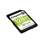 KINGSTON 128GB SDXC CANVAS Plus Class10 UHS-I 150MB/s Lesen Flash-Karte Gen3