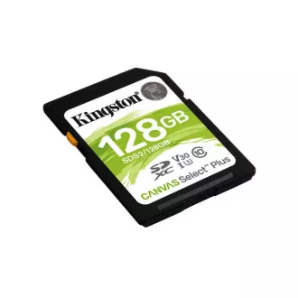 KINGSTON 128GB SDXC CANVAS Plus Class10 UHS-I 150MB/s Lesen Flash-Karte Gen3 KINGSTON 128GB SDXC CANVAS Plus Class10 UHS-I 150MB/s Lesen Flash-Karte Gen3