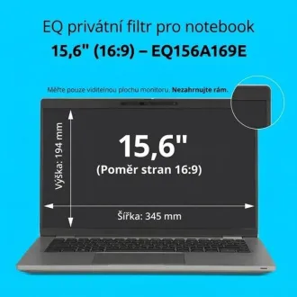 Kensington EQ Privatfilter für Laptop 15.6'' 16:9
