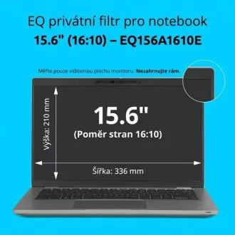 Kensington EQ Privatfilter für Laptop 15.6'' 16:10 Kensington EQ Privatfilter für Laptop 15.6'' 16:10