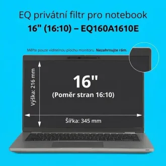 Kensington EQ Privatfilter für Laptop 16'' 16:10 Kensington EQ Privatfilter für Laptop 16'' 16:10