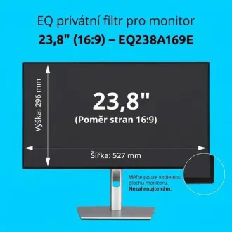 Kensington EQ Private Filter für 23,8'' 16:9 Monitor