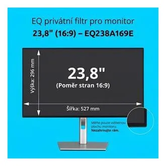 Kensington EQ Private Filter für 23,8'' 16:9 Monitor