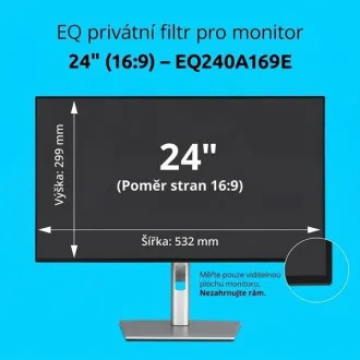 Kensington EQ Private Filter für 24'' 16:9 Monitor Kensington EQ Private Filter für 24'' 16:9 Monitor