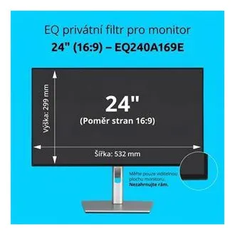 Kensington EQ Private Filter für 24'' 16:9 Monitor Kensington EQ Private Filter für 24'' 16:9 Monitor