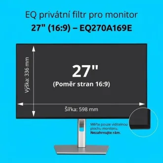Kensington EQ Private Filter für 27'' 16:9 Monitor