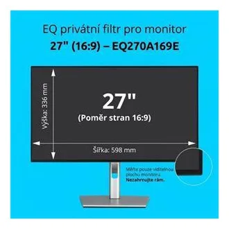 Kensington EQ Private Filter für 27'' 16:9 Monitor