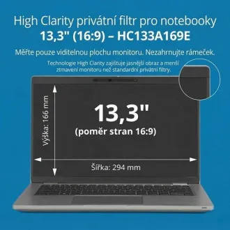 Kensington High Clarity Privatfilter für Laptop 13.3'' 16:10 Kensington High Clarity Privatfilter für Laptop 13.3'' 16:10