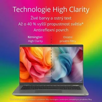 Kensington High Clarity Privatfilter für Laptop 13.3'' 16:10 Kensington High Clarity Privatfilter für Laptop 13.3'' 16:10