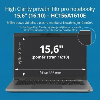 Kensington High Clarity Sichtschutzfilter für Notebooks, 15,6 Zoll, 16:10 Kensington High Clarity Sichtschutzfilter für Notebooks, 15,6 Zoll, 16:10