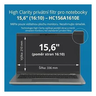 Kensington High Clarity Sichtschutzfilter für Notebooks, 15,6 Zoll, 16:10 Kensington High Clarity Sichtschutzfilter für Notebooks, 15,6 Zoll, 16:10