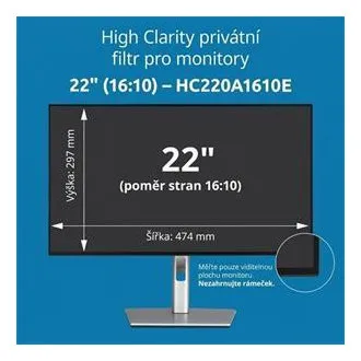 Kensington High Clarity Sichtschutzfilter für 22-Zoll-Monitor (16:10) Kensington High Clarity Sichtschutzfilter für 22-Zoll-Monitor (16:10)