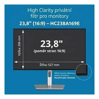 Kensington High Clarity Private Filter für 23.8'' 16:9 Monitor Kensington High Clarity Private Filter für 23.8'' 16:9 Monitor