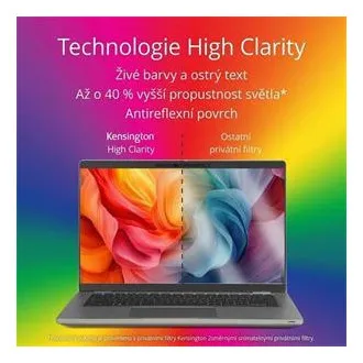 Kensington High Clarity Privatsphärenfilter für 24-Zoll-Monitor im Format 16:10