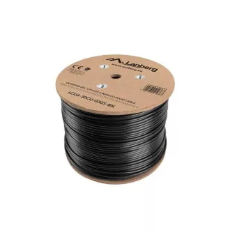 LANBERG LAN KABEL CAT.6 UTP 305M OUTDOOR FEST MIT GEL POLSTERUNG CU SCHWARZ FLUKE PASS LANBERG LAN KABEL CAT.6 UTP 305M OUTDOOR FEST MIT GEL POLSTERUNG CU SCHWARZ FLUKE PASS