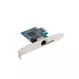 LANBERG PCI-EXPRESS->RJ45 ETHERNET ADAPTER NETZWERKKARTE PCI-E X1 1X RJ45 1GB BROADCOM  LOW PROFILE