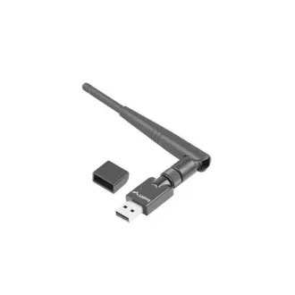 LANBERG USB WIRELESS NETZWERKKARTE ADAPTER NC-0150-WE N150 1X EXTERNE ANTENNE
