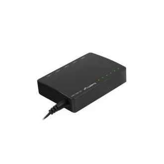 LANBERG SWITCH DSP2-1005-12V 5X 1GBPS UNMANAGED GIGABIT ETHERNET DESKTOP 12V LANBERG SWITCH DSP2-1005-12V 5X 1GBPS UNMANAGED GIGABIT ETHERNET DESKTOP 12V