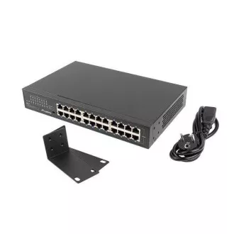 LANBERG SWITCH RSGE-24 24X 1GB UNMANAGED GIGABIT ETHERNET RACK 19" LANBERG SWITCH RSGE-24 24X 1GB UNMANAGED GIGABIT ETHERNET RACK 19"