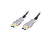 LANBERG HDMI KABEL M/M V2.0 50M OPTISCH SCHWARZ AOC