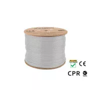 LANBERG LAN KABEL KAT.6 305M MASSIV CA. GRAU FLUKE BESTANDEN