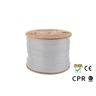 LANBERG LAN KABEL KAT.6 305M MASSIV CA. GRAU FLUKE BESTANDEN LANBERG LAN KABEL KAT.6 305M MASSIV CA. GRAU FLUKE BESTANDEN