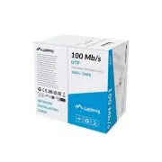 LANBERG LAN-Kabel 100 MB/s, 100 m, fest, CCA, grau